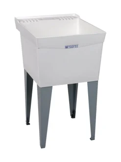 Mustee Utilatub 20 in. W X 24 in. D Single Thermoplastic Laundry Tub