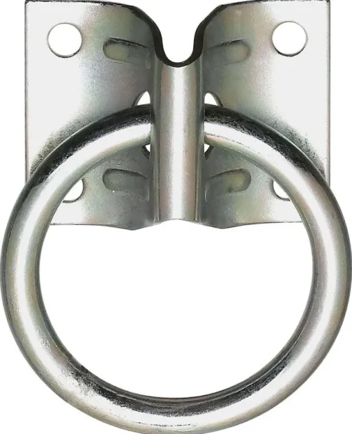 National Hardware 1.2 Ga. Hitch Ring With Plate For Calf 1 pk (Pack of 10)