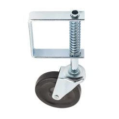 National Hardware 4 in. D Rubber Gate Caster 125 lb 1 pk