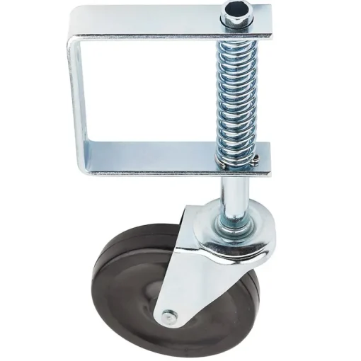 National Hardware 4 in. D Rubber Gate Caster 125 lb 1 pk