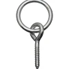 National Hardware 2 in. D X 3-1/4 in. L Zinc-Plated Steel Screw Eye 90 lb. cap. 1 pk
