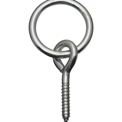 National Hardware 2 in. D X 3-1/4 in. L Zinc-Plated Steel Screw Eye 90 lb. cap. 1 pk