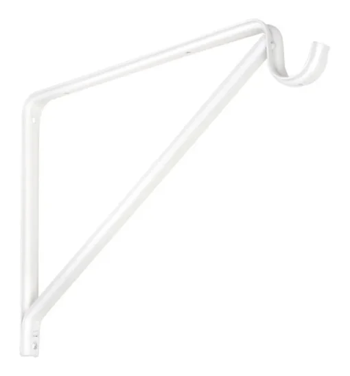 National Hardware 9.31 in. H X 0.84 in. W X 12.74 in. L Steel Shelf Bracket