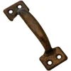 National Hardware 4 in. L Antique Brass Brown Steel Universal Sash Lift Handle 1 pk