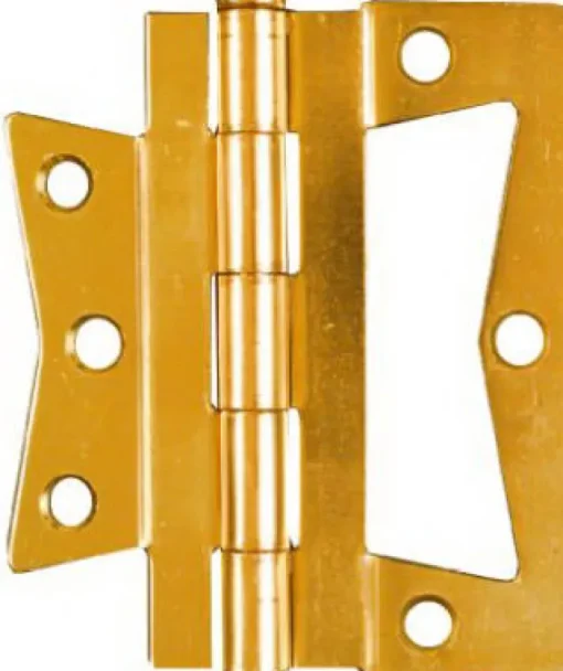 National Hardware 4 in. L Brass Steel Cabinet Hinge 2 pk