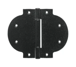 National Hardware 3-1/2 in. L Black Arched Heavy T-Hinge