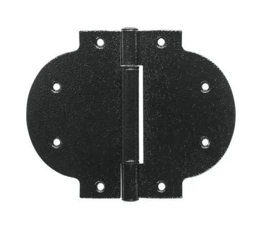 National Hardware 3-1/2 in. L Black Arched Heavy T-Hinge