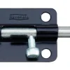 National Hardware 3 in. L Black Steel Barrel Bolt 1 pk