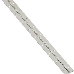 National Hardware 30 in. L Nickel Continuous Hinge 1 pk