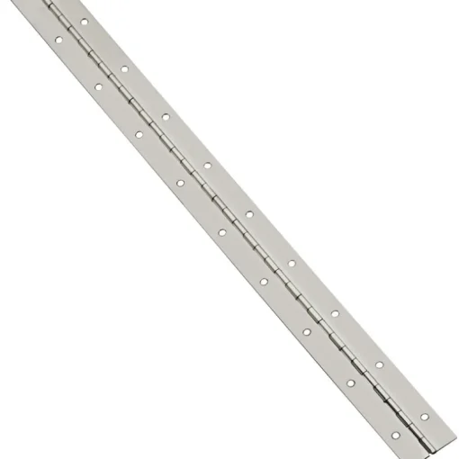 National Hardware 30 in. L Nickel Continuous Hinge 1 pk