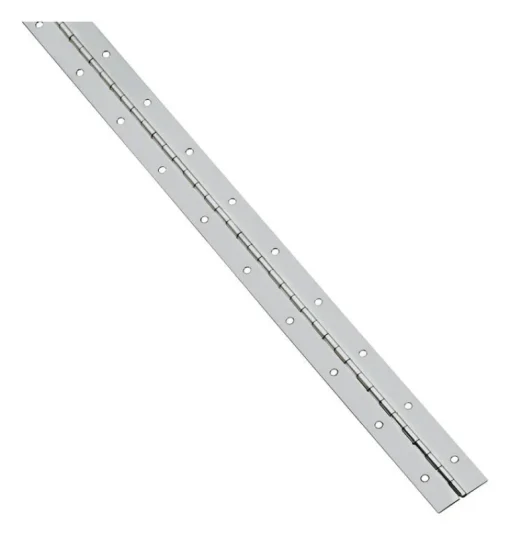 National Hardware 30 in. L Nickel Continuous Hinge 1 pk