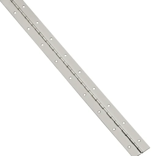 National Hardware 30 in. L Nickel Continuous Hinge 1 pk