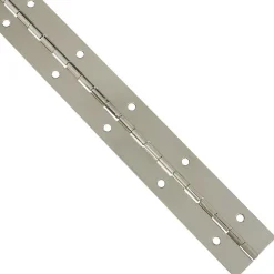 National Hardware 12 in. L Nickel Continuous Hinge 1 pk
