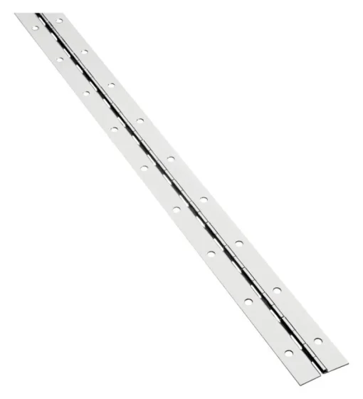 National Hardware 48 in. L Nickel Continuous Hinge 1 pk