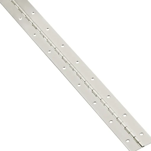 National Hardware 30 in. L Nickel Continuous Hinge 1 pk