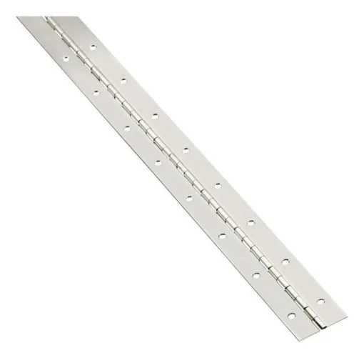 National Hardware 30 in. L Nickel Continuous Hinge 1 pk