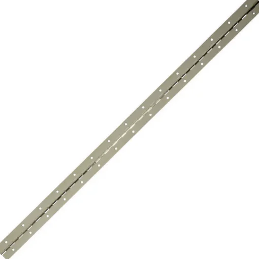 National Hardware 30 in. L Nickel Continuous Hinge 1 pk
