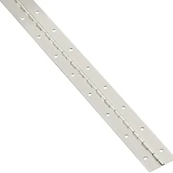 National Hardware 30 in. L Nickel Continuous Hinge 1 pk