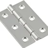 National Hardware 2 in. L Oil Rubbed Bronze Door Hinge 2 pk