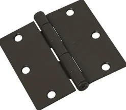 National Hardware 3 in. L Oil Rubbed Bronze Door Hinge 1 pk