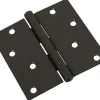 National Hardware 4 in. L Oil Rubbed Bronze Door Hinge 1 pk