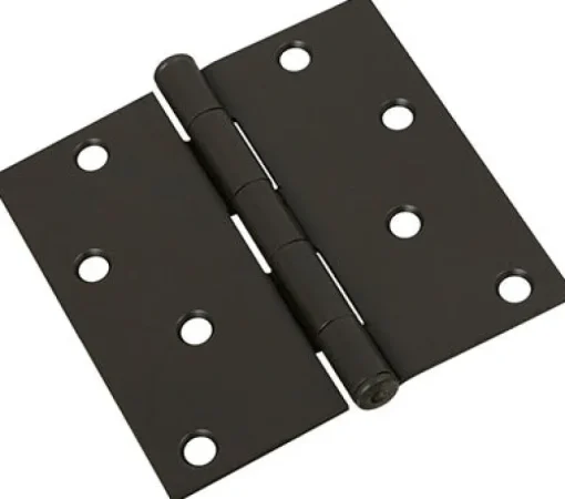 National Hardware 4 in. L Oil Rubbed Bronze Door Hinge 1 pk