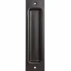 National Hardware 8 in. L Oil Rubbed Bronze Brown Steel Flush Mortise Finger Pull