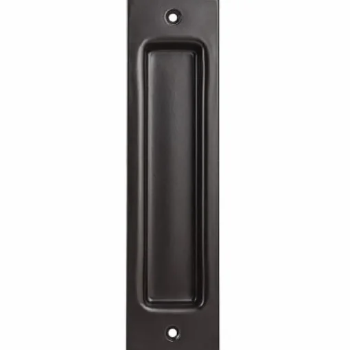 National Hardware 8 in. L Oil Rubbed Bronze Brown Steel Flush Mortise Finger Pull