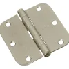 National Hardware 3-1/2 in. L Satin Nickel Door Hinge 1 pk