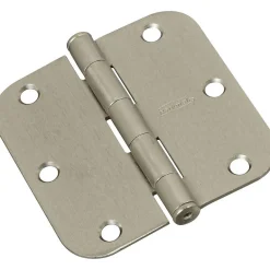 National Hardware 3-1/2 in. L Satin Nickel Door Hinge 1 pk
