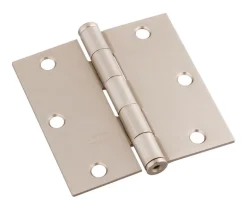 National Hardware 3 in. L Satin Nickel Door Hinge 1 pk