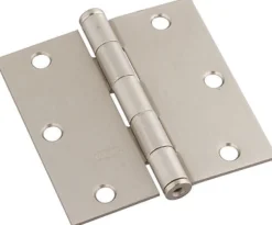 National Hardware 3 in. L Satin Nickel Door Hinge 1 pk