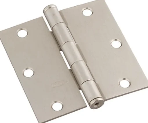 National Hardware 3 in. L Satin Nickel Door Hinge 1 pk