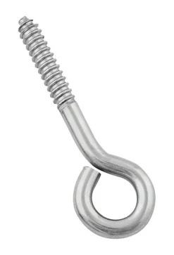 National Hardware 4.5 in. L Silver Stainless Steel Lag Screw Eye 1 pk