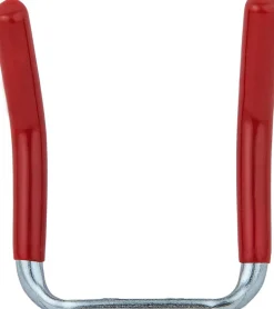 National Hardware 2.75 in. L Vinyl Coated Red Steel Double Hook 25 lb. cap. 1 pk