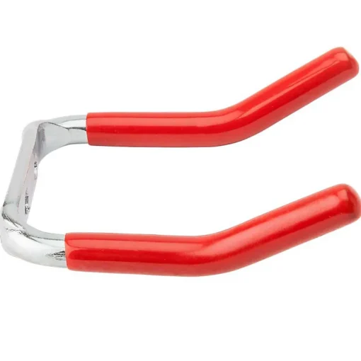 National Hardware 2.75 in. L Vinyl Coated Red Steel Double Hook 25 lb. cap. 1 pk