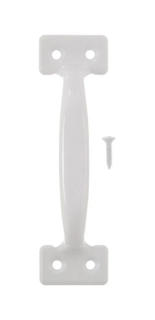 National Hardware 5-3/4 in. L White Steel Utility Pull