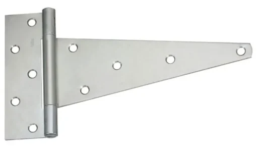 National Hardware 12 in. L Zinc Plated Steel Heavy Duty T Hinge 1 pk