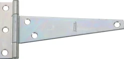 National Hardware 6 in. L Zinc Plated Silver Steel Light Duty T Hinge 2 pk
