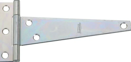 National Hardware 6 in. L Zinc Plated Silver Steel Light Duty T Hinge 2 pk