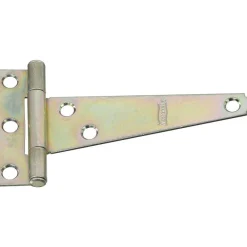 National Hardware 4 in. L Zinc-Plated Light T-Hinge 2 pk