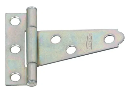 National Hardware 2 in. L Zinc-Plated Light T-Hinge 2 pk