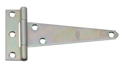 National Hardware 5 in. L Zinc-Plated Light T-Hinge 2 pk