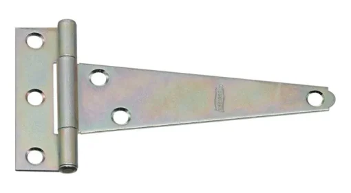 National Hardware 5 in. L Zinc-Plated Light T-Hinge 2 pk