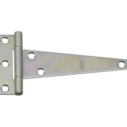 National Hardware 5 in. L Zinc-Plated Light T-Hinge 2 pk