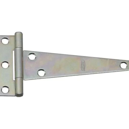 National Hardware 5 in. L Zinc-Plated Light T-Hinge 2 pk