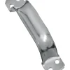National Hardware 6-3/4 in. L Zinc-Plated Silver Steel Door Pull