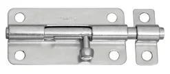 National Hardware 4 in. L Zinc-Plated Steel Barrel Bolt 1 pk