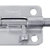 National Hardware 3 in. L Zinc-Plated Steel Barrel Bolt 1 pk