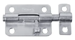 National Hardware 3 in. L Zinc-Plated Steel Barrel Bolt 1 pk